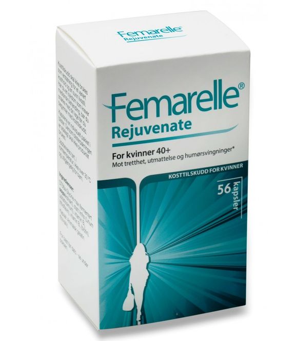 Hovedbilde Femarelle 40+ Rejuvenate 56 kapsler