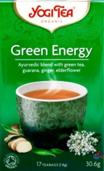 Hovedbilde Yogi Tea Green Energy 17 poser