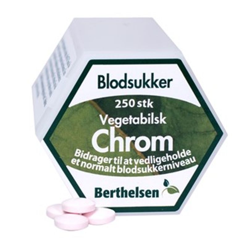 Berthelsen Krom 62,5 mcg 250 tabletter