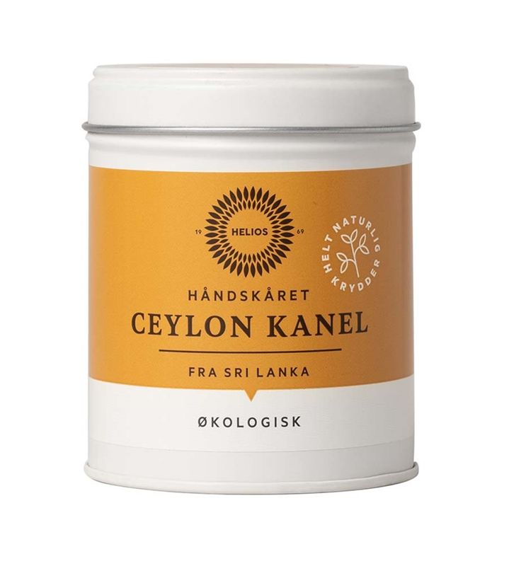 Helios Ceylon kanel malt 50 g STOR boks
