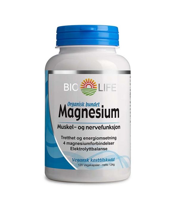 Hovedbilde Bio-Life Magnesium 120 kapsler