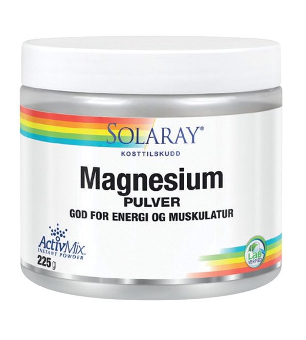 Hovedbilde Solaray Magnesium PULVER 225g
