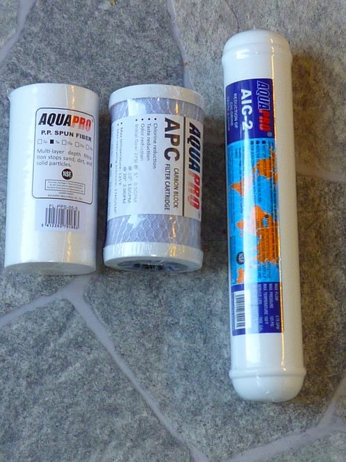 Hovedbilde Filtersett til AquaPro 604/608/612 RO