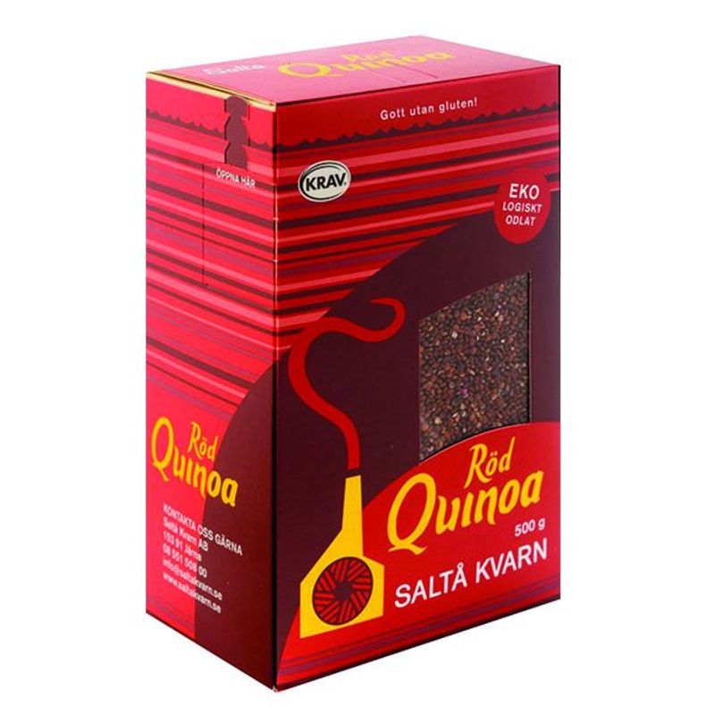 Saltå Kvarn Quinoa HEL rød 500 g
