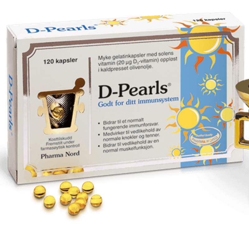 D-Pearls 20 mcg 120 stk Pharma Nord