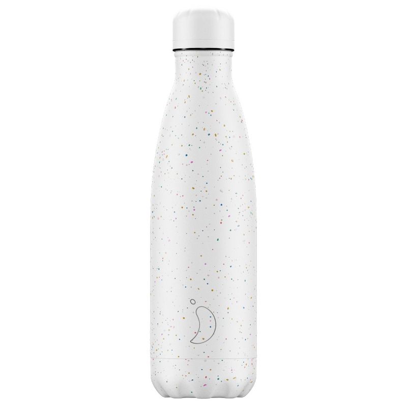 Chilly's Bottle 500 ml SPECKLED WHITE