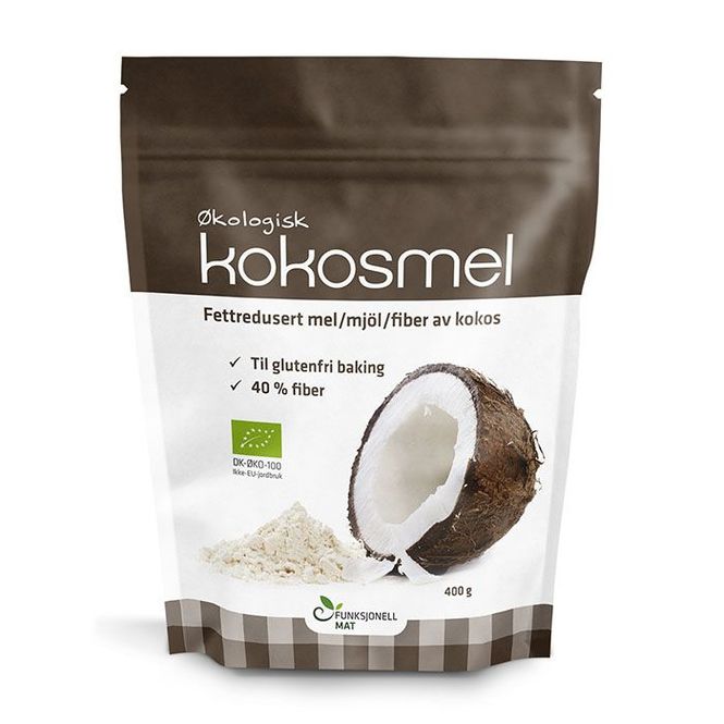 Hovedbilde Kokosmel fettredusert 400g