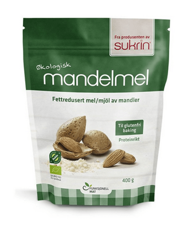 Mandelmel fettredusert 400g