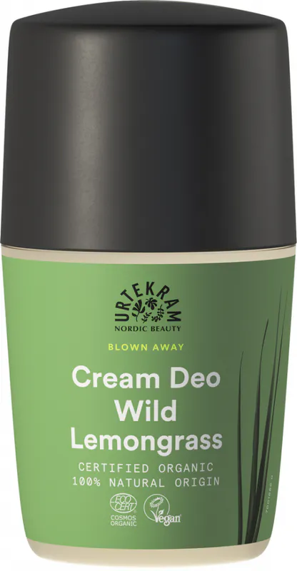 Urtekram Blown Away Cream Deo Wild Lemongrass 50 ml