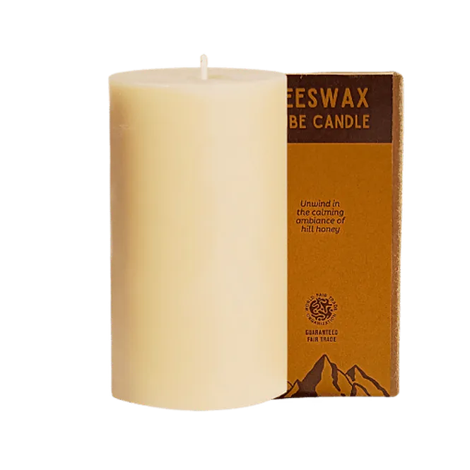 Hovedbilde Hill Honey Beeswax Pillar Candle ORIGINAL 170g
