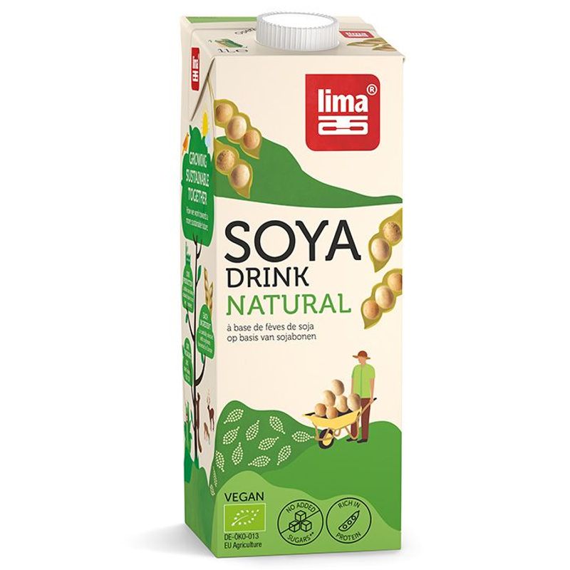 Lima Soyadrikk naturell 1 liter