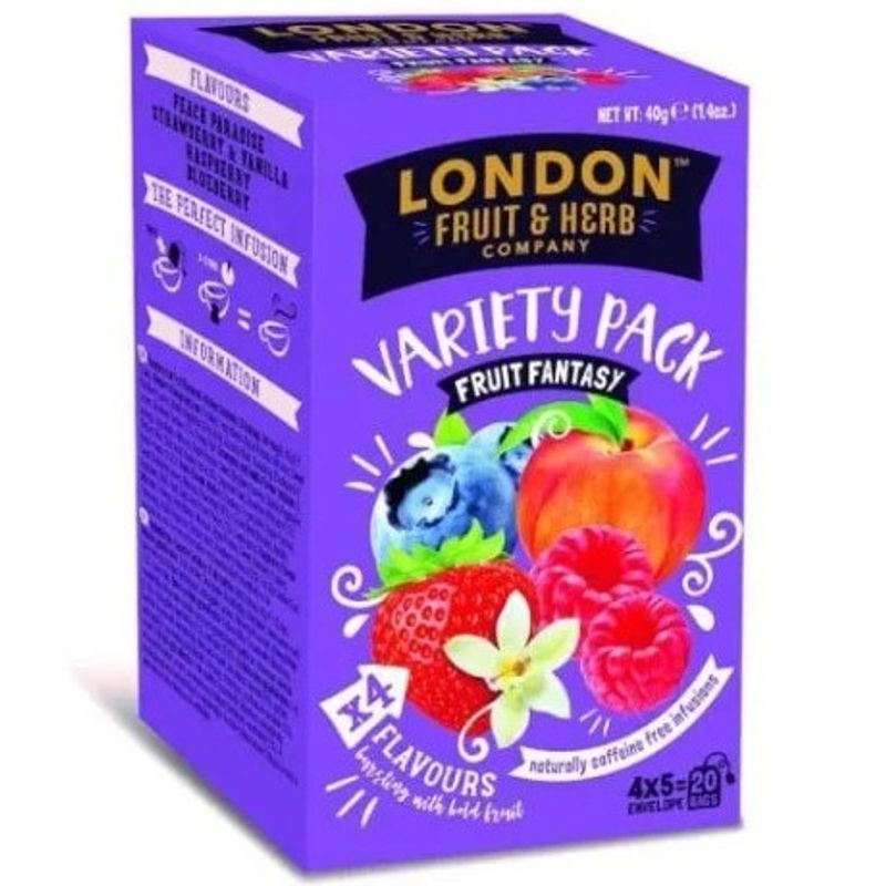 London Fruit & Herb Fruit Fantasy Tea 4x5 = 20 poser