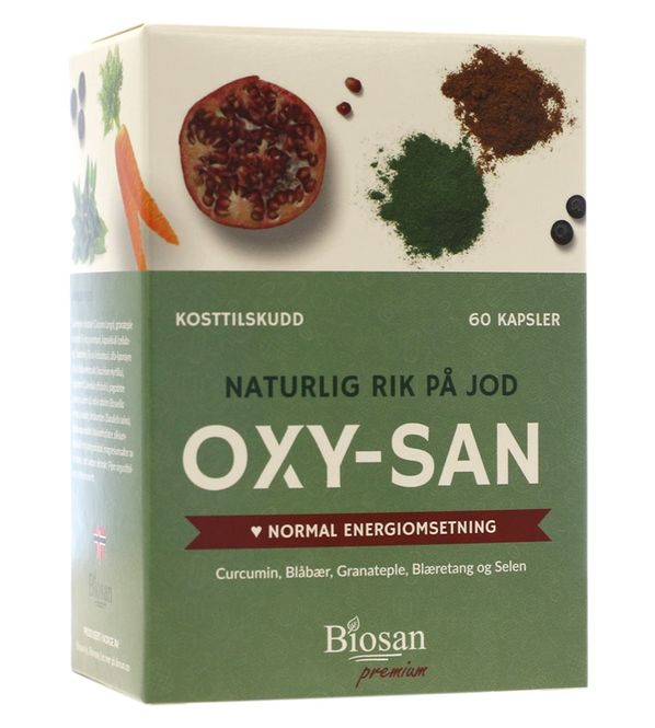 Hovedbilde Biosan Oxy-San 60 kapsler