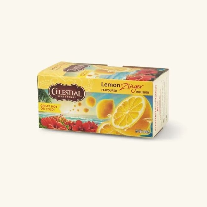 Hovedbilde Celestial Seasonings Lemon Zinger Tea 20 poser