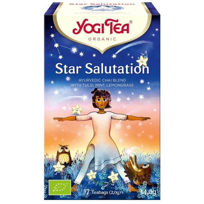 Hovedbilde Yogi Tea Star Salutation 17 poser