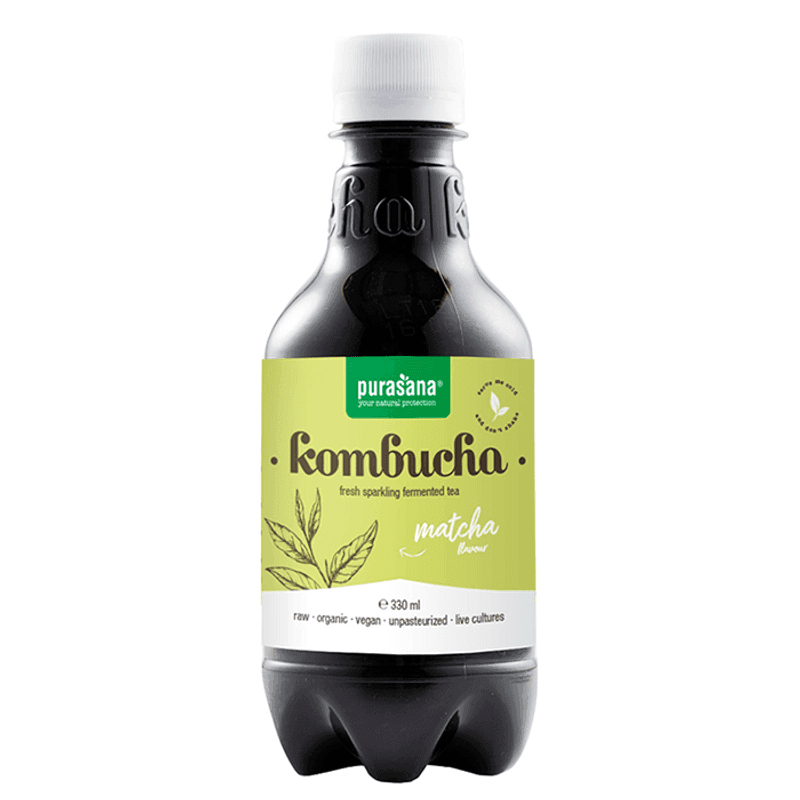 Purasana Kombucha Matcha 330 ml